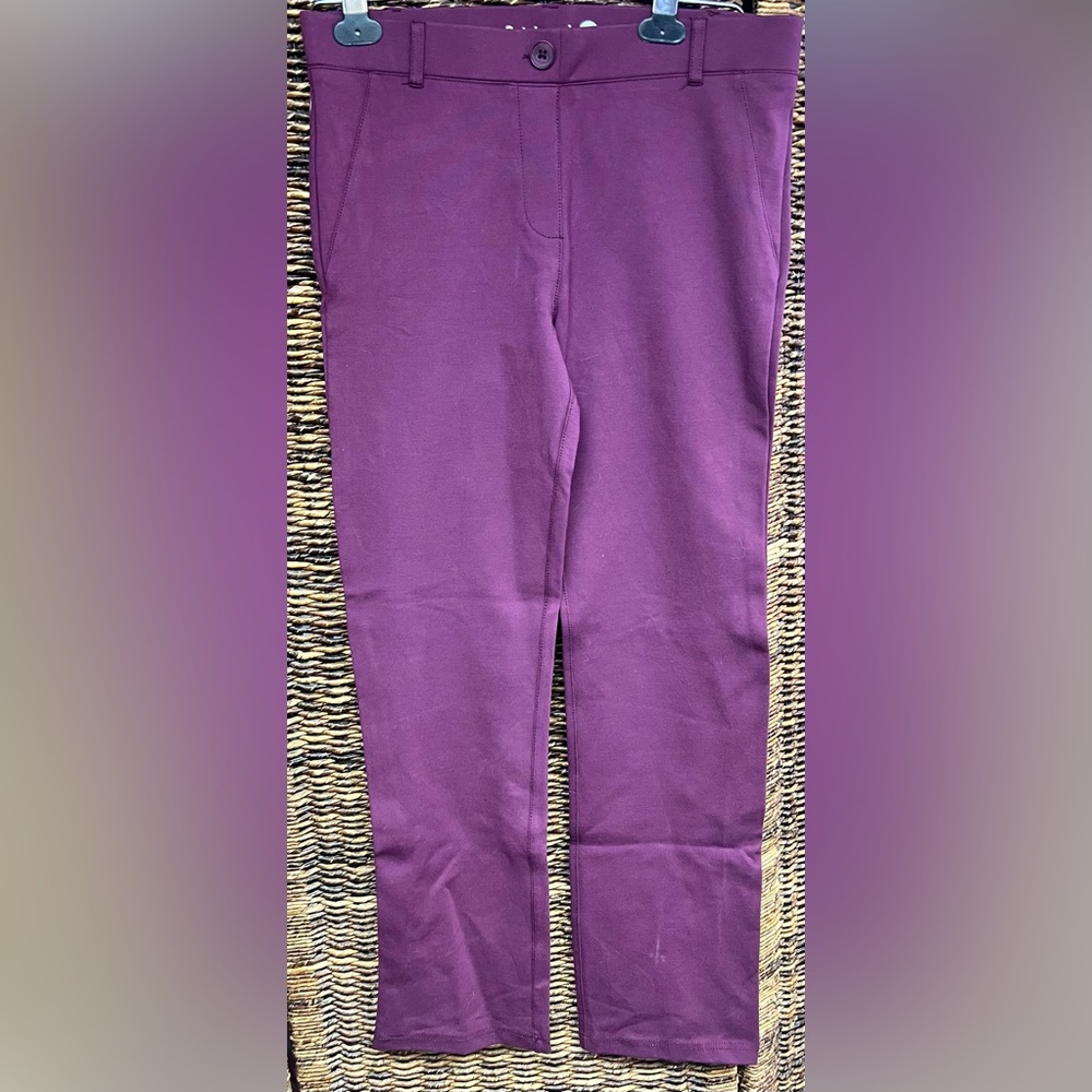 Betabrand- Womens‎ Purple Pants- Medium Petite